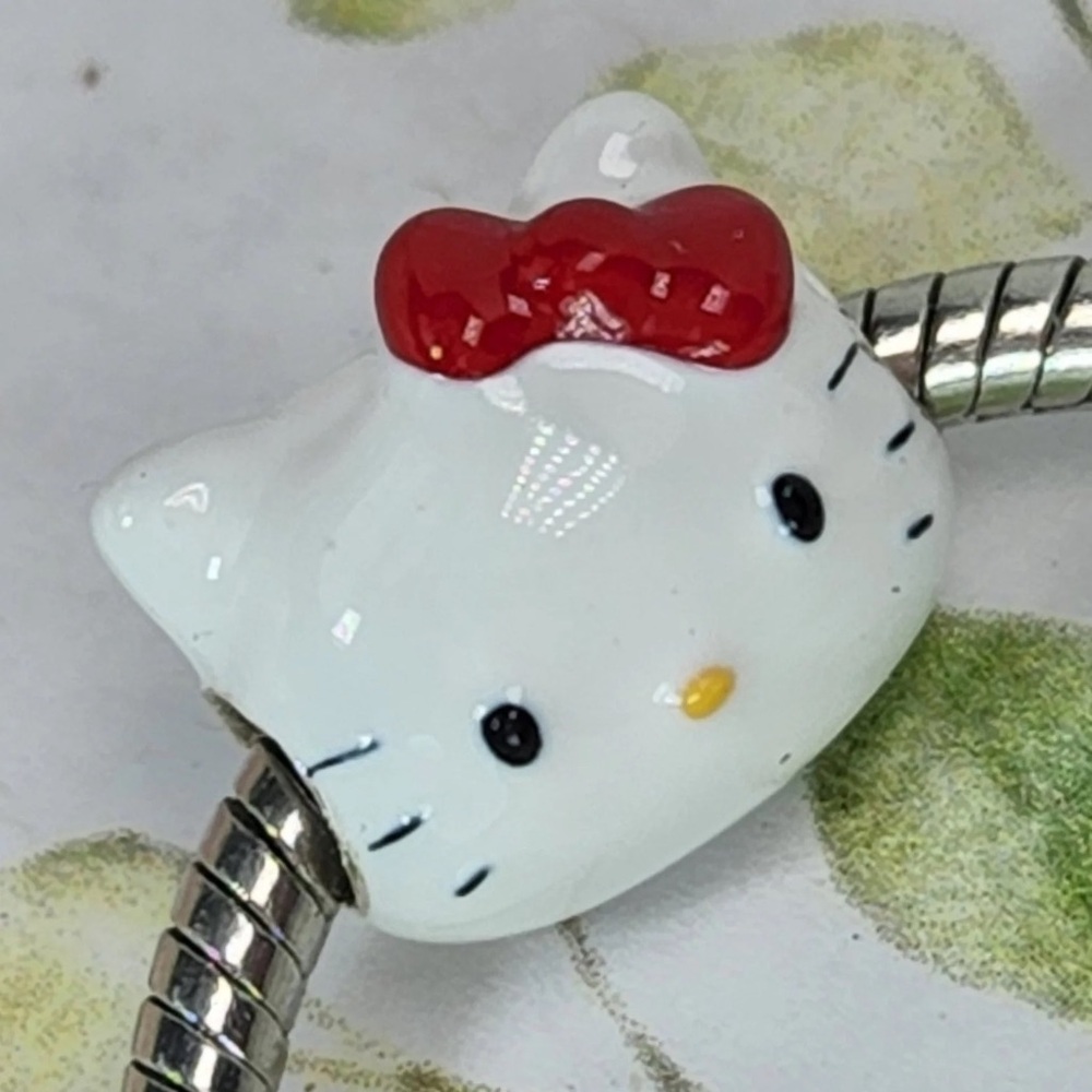 Hello Kitty Sanrio enamel charm